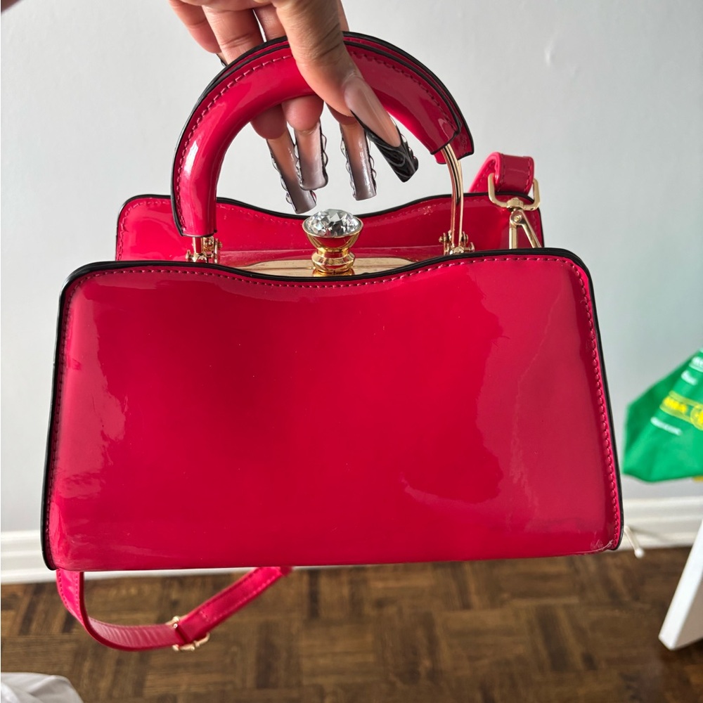 Elegant Red Handbag